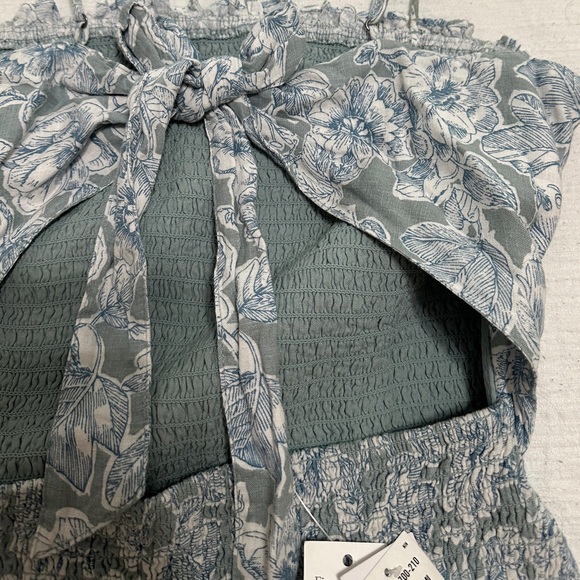 NWT Medium Abercrombie Ruched Dress with Flutter Hem - Picture 5 of 7